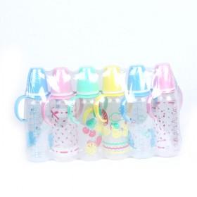 Good Quality Multi-colors Cartoon Prints Vacuum Insulation 6 pcs Feeding Bottle Set