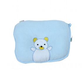 Cute Blue Soft Bear Baby Pillow Infant Pillow