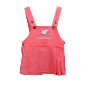 Light Pink Cotton Children Vest