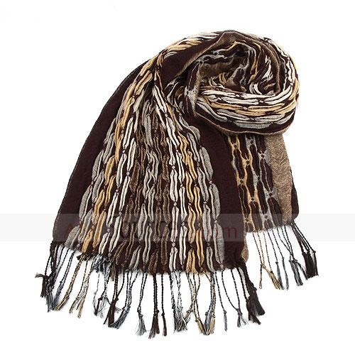 fashion brown scarf