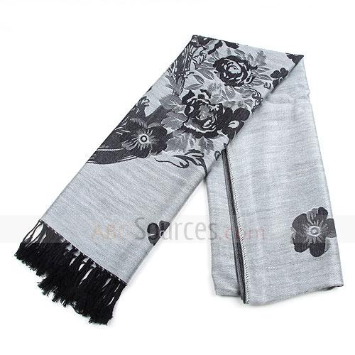fashuion floral scarf