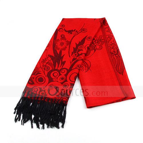 fashion floral cotton scarf