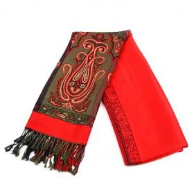 Red Floral Scarf,high Quality,fashion Scarf,womens Scarf,wholesale Scarf
