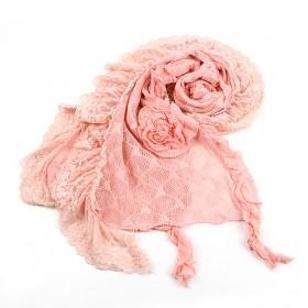 Wholesale Pink Floral Scarf,fashion Scarf,womens Scarf