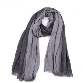 Fashion Grey And Black Stripes Scarf,cotton Scarf,hot Sale