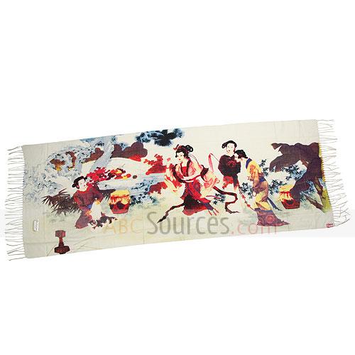 Tang dynasty people scarf