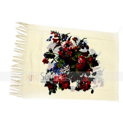 flower clusters scarf