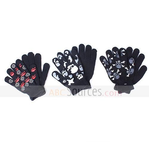 skull gloves