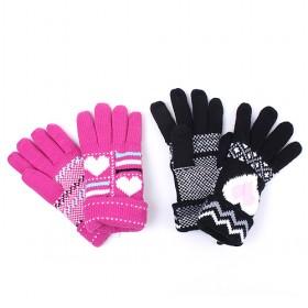Wholesale Fashion Knitted Gloves, Add Thick Wool Cloth With Soft Nap Of Gloves