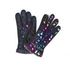 Fashion Woman Colorful Gloves