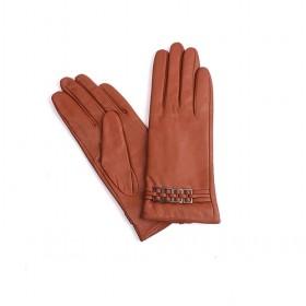 Goatskin Gloves With Buckles