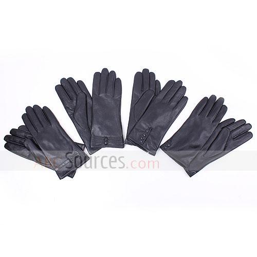 Genuine leather gloves