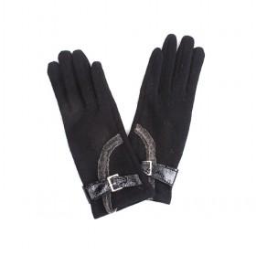 Cashmere Gloves With Hasp