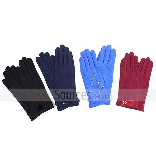 Mid-range cashmere gloves