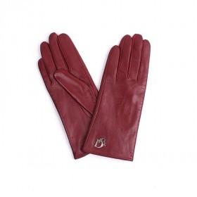 Burgundu Sheepskin Gloves