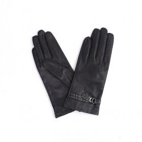 Black Goatskin Gloves