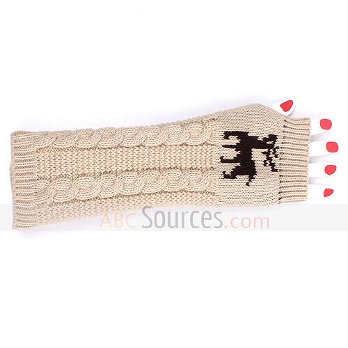 Fashion Long fingerless glove