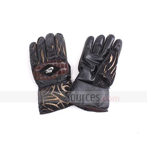 anti-mink fabric gloves