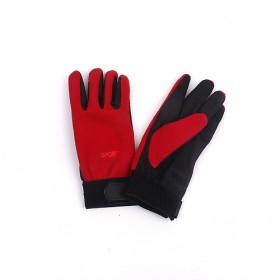 Red And Black Polar Fleece Gloves,skiding Bicycle Racing Gloves,outdoor Gloves,sport Golves