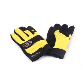 Yellow Sport Gloves,Imitation Pigskin Gloves