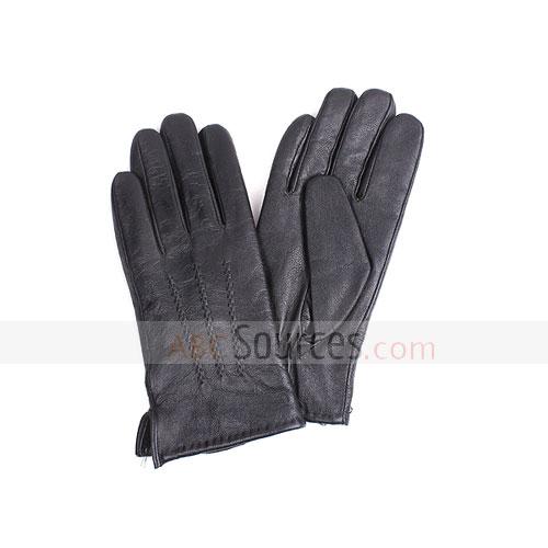 Genuine leather gloves