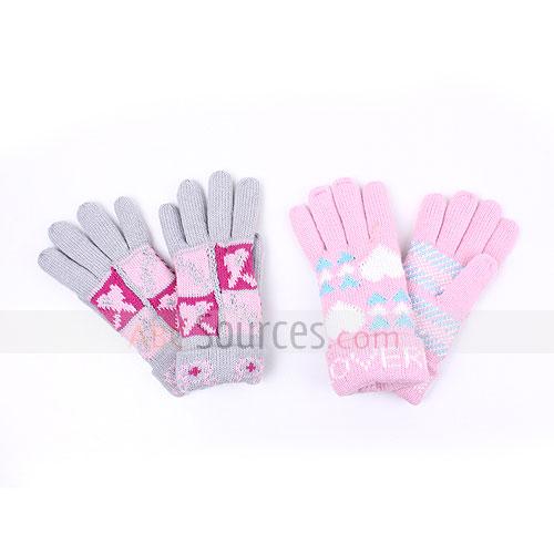 fashion knitted gloves