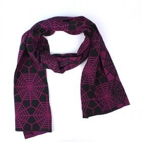 Fashion Purple Floral Scarf