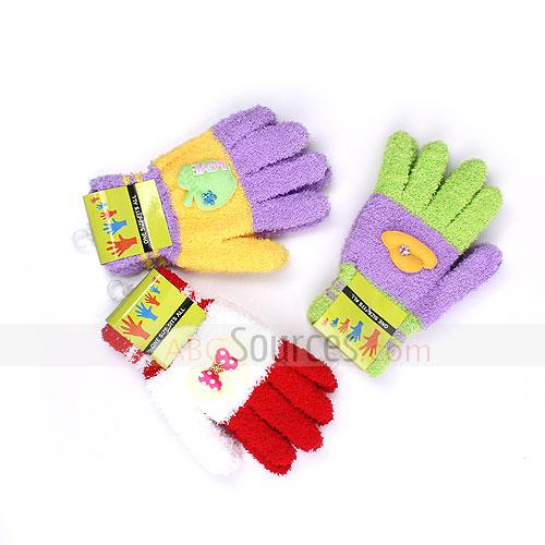 cute microfiber gloves