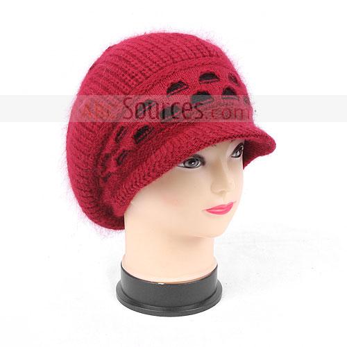 rabbit fur hat