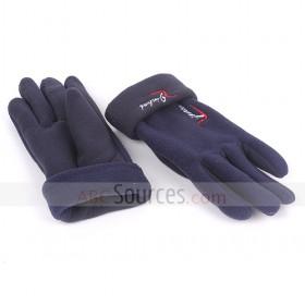 Black Polar Fleece Gloves