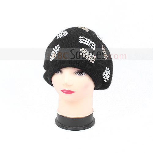 rabbit fur hat
