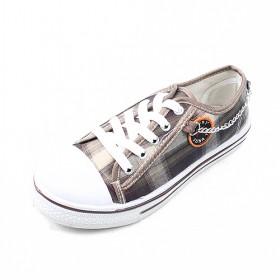 Wholesale Rubber-soled Canvas Shoes, Woman Shoes, Good Quality+cheapest Price