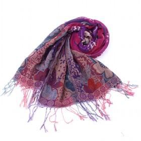 Fashion Wrinkle Floral Scarf