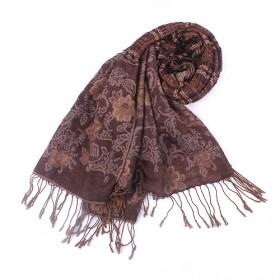 Fashion Wrinkle Floral Scarf