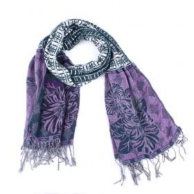 Fashion Wrinkle Floral Scarf