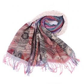 Fashion Wrinkle Floral Scarf