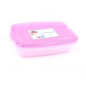 Pink Portable Plastic Food Storage Versatile Box