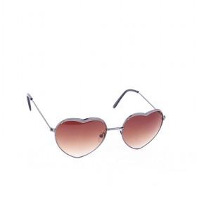 Wholesale Heart-shaped Brown Anti-UV Eye-protection Polarized Lens Men And Women Sunglasses