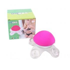 High Quality Red And White Turtoise Design Mini Portable Handheld Massager