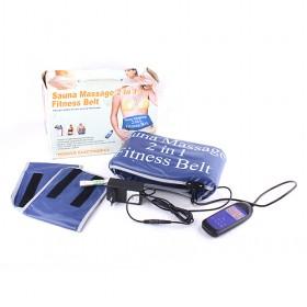 Blue Electronic Vibro Shape Slimming Belt For Lady As Seen In TV