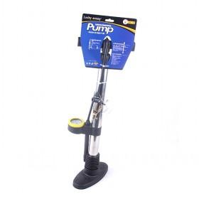 Cycling Bicycle Pump With Pressure Gage