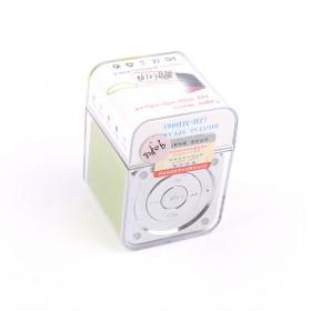 Light Green And White TF Micro SD Music Player FM Radio USB Mini Speaker