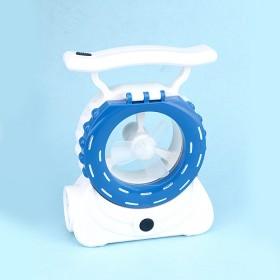 Marine Theme Blue And White Multifunctional USB Electric Desktop Fan