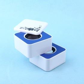 Novelty Design Blue And White Mini Sound Box Digital Audio Speaker/ Amplifier