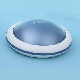 Novelty Design Mini Blue And White Multifunctional Plastic Digital Luminous LED Alarm Clock