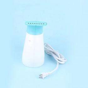 White And Blue Plastic Dual Voltage Portable Garment Steamer