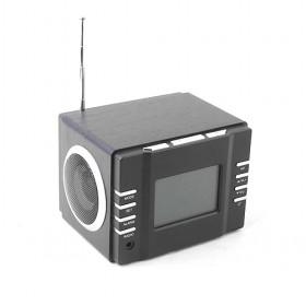 Classic Simple Black And Silver Design SD/TF Card Digital Speaker/ Amplifier