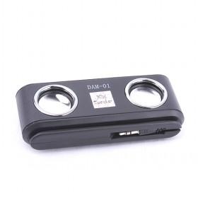 High Quality Black And Silver Multimedia Audio Computer Speaker/ Amplifier