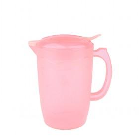 Sweet Rose Pink Eco-Friendly Plastic Water Bottle With Lid