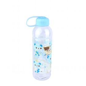 Hot Sale Blue Plaid Bear Printing Portable Plastic Kettle